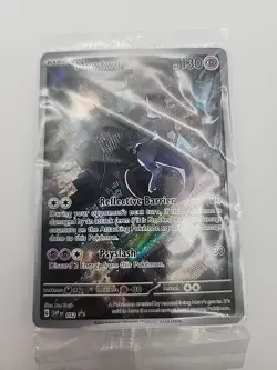 Pokemon Mewtwo SV Black Star Promos SVP 052 Promo Holo Card 2023 - Image 2