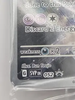 Pokemon Mewtwo SV Black Star Promos SVP 052 Promo Holo Card 2023 - Image 5