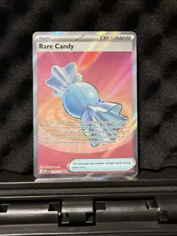 Pokemon TCG Mega Evolution Trainer Holo Card 175/132 Rare Candy - Image 1