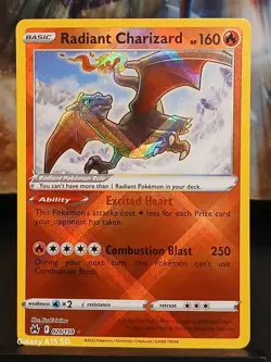 Radiant Charizard 020/159 Crown Zenith Pokemon Card - Image 2