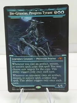 Jin Gitaxias Progress Tyrant Showcase Nonfoil Card #371 MTG LP - Image 4