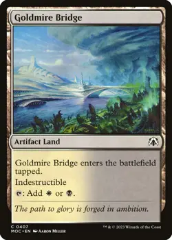 MTG Goldmire Bridge ** March of the Machine Commander ** English (NM) - Image 1