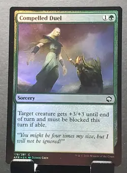 MTG 178/281 COMPELLED DUEL Foil Adventures in the Forgotten Realm⚔NM/MT - Image 1