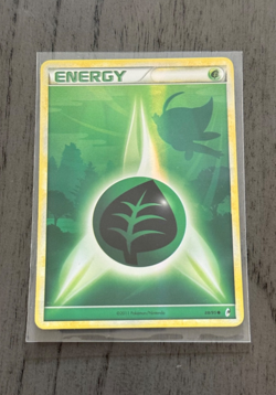 Grass Energy HOLO 88/95 - Pokemon TCG Celebi Call of Legends Trading Card 2011 - Image 1