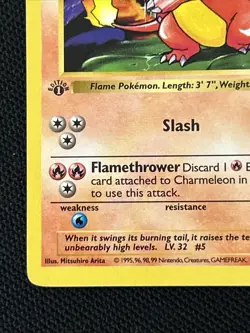 Pokemon Charmeleon 024/102 Base Set (Shadowless) (Never Played) *Near Mint* - Image 2
