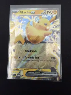 Pikachu ex 063/193 SV02: Paldea Evolved Pokemon Card NM - Image 2