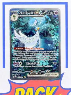 Gardevoir ex Special Illustration Rare Paldean Fates Pokemon TCG 233/091 SIR - Image 1