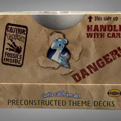 Pokemon Fossil Theme Deck Display Box Bodyguard Lockdown WOTC Sales Display Box - Image 1