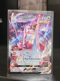 Duraludon VMAX TG21/TG30 Holo Silver Tempest Trainer Gallery Pokemon NM - Image 1