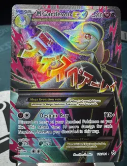 Pokemon M Gardevoir EX Mega Full Art Ultra Rare XY Steam Siege 112/114 - Image 1