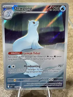 Dewgong MA2 107/103 AR IR Inferno X Phantasmal Flames Pokemon Indonesia - Image 1