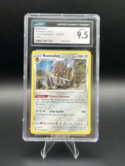 Bastiodon 110/189 Pokemon 2022 Astral Radiance Holofoil CGC 9.5 GEM MINT Low Pop - Image 1