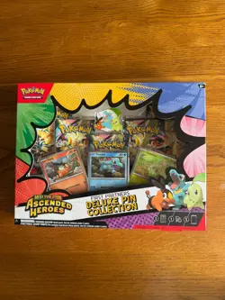 Pokemon TCG Ascended Heroes First Partners Deluxe Pin Collection X5 - SEALED - Image 2