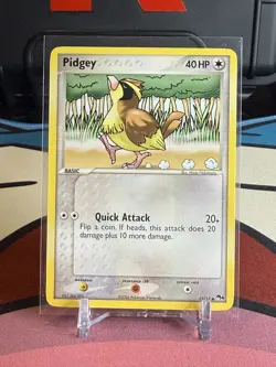 Pokemon Pidgey 12/17 Common non-holo Pop Series 4 - Image 1