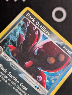 Dark Octillery 8/109 Team Rocket Returns Pokemon MP Holo - Image 4