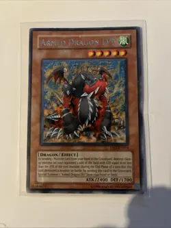 Armed Dragon LV5 DP3-EN014 (Super Rare, Unlimited, Excellent) - Image 1