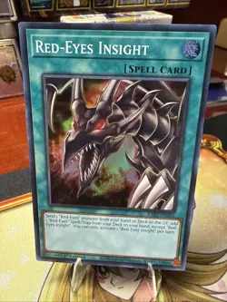 Yu-Gi-Oh! Red-Eyes Insight RA03-EN061 Super Rare NM - Image 1