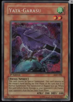 Yata-Garasu LOD-000 LOD Secret Rare 1st Edition foil Yu-Gi-Oh - Image 1