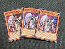 DBPR-AE001 Hecahands Ibtel x3 Super Rare YuGiOh Playset - Image 1