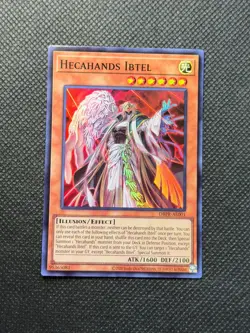 DBPR-AE001 Hecahands Ibtel x3 Super Rare YuGiOh Playset - Image 3