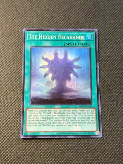 The Hidden Hecahands x3 DBPR-AE008 Super Rare YuGiOh Playset - Image 2