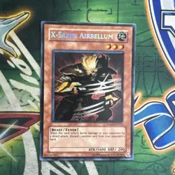 Yugioh! X-Saber Airbellum HA01-EN011 Secret Rare Unlimited NM - Image 1