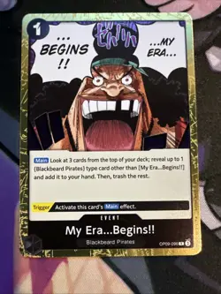 One Piece TCG Emperors in the New World Foil My Era Begins!! (096) - Image 1