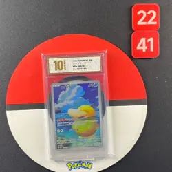 Pokemon Japanese TCG Card 2025 MEGA Dream ex Psyduck M2a-199/193 AR Grade10 - Image 1