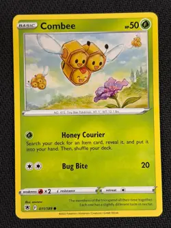 Combee~Culinary Corner Gallery ~ Cute Foodie Pokemon Card - Image 1
