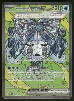 Pokemon Cards Wellspring Mask Ogerpon ex 152/131 Prismatic Evolutions NM - Image 1
