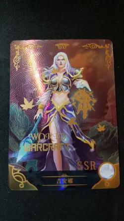 Jaina Proudmoore - World of Warcraft - SSR - NS-5M01-124 - Doujin Card - Mint - Image 1