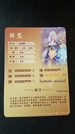 Jaina Proudmoore - World of Warcraft - SSR - NS-5M01-124 - Doujin Card - Mint - Image 2