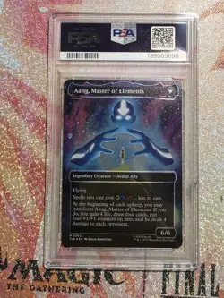 Avatar Aang (Raised Foil) Avatar: The Last Airbender Foil PSA 9 POP 1 - Image 2