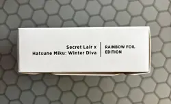 Secret Lair | Hatsune Miku: Winter Diva ENGLISH 🌈🌟 Foil 🌟🌈 📦 SEALED 📦 - Image 1