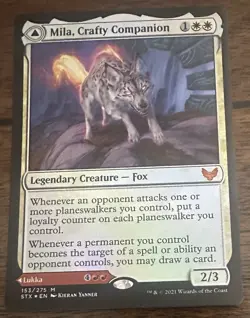 MTG - Mila, Crafty Companion Lukka, Wayward Bonder - Strixhaven - NM - Image 1