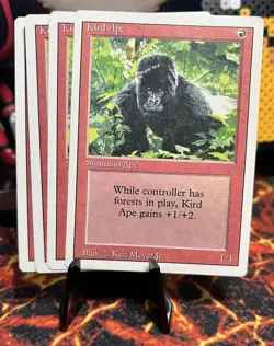 MTG - Kird Ape - 161 - C - Revised Edition - REGULAR (x4) - Image 1