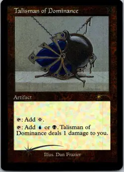 Talisman of Dominance (Retro Foil Etched) R Secret Lair Drop Series 1053 NM Foil - Image 1
