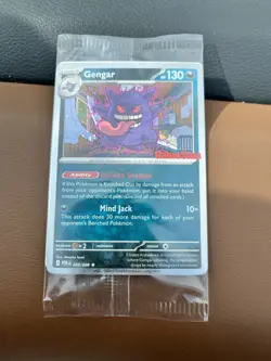Pokemon Gengar GameStop Promo Card 050/088 ReverseHolo Pokemon TCG Perfect Order - Image 1