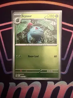 Pokemon Card - Ivysaur - Reverse Holo (2/132 - Mega Evolution) - Image 1