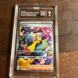 2025 POKEMON JAPANESE M2A-MEGA DREAM EX SPECIAL ART RARE #248 CANARI TAG 9 - Image 1