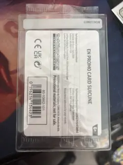 Suicune 026/094 EB Games Stamped Promo Holo Phantasmal Pokemon Card - SEALED - Image 2