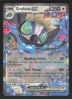 Grafaiai ex SVP 100 Pokemon TCG Scarlet & Violet Promo VLP - Image 1