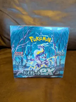 Violet EX SV1V Japanese Scarlet & Violet Pokemon TCG Sealed Booster Box - Image 1