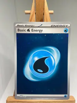 Basic Water Energy - Cosmos Holo - Scarlet & Violet 151 003 - MINT - Pokemon - Image 1