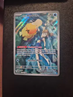 Pokemon TCG #193/182 Misty’s Psyduck Illustration Rare Sv10: Destined Rivals NM - Image 1