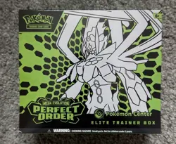 Pokemon TCG Perfect Order Pokemon Center ETB IN HAND - Image 1