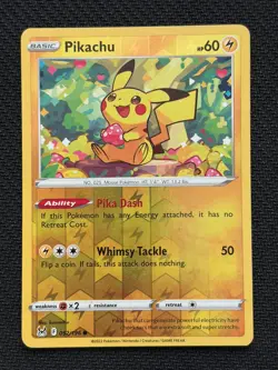 Pikachu ~Reverse holo ~ The Pika Gallery ~ Cute Pokemon - Image 1