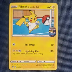 Pikachu Sobble Scorbunny Eevee Grookey On The Ball Pokemon Futsal Promo NearMint - Image 2