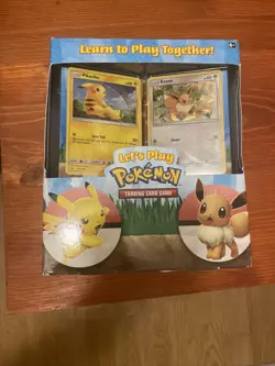 Pokemon Lets Play Pikachu Eevee Decks Kit Theme TCG Learn To Play Together 820650807824 - Image 1