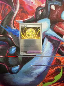 Light Ball 191/217 Pokemon TCG Uncommon ME: Ascended Heroes Reverse Holo NM - Image 1